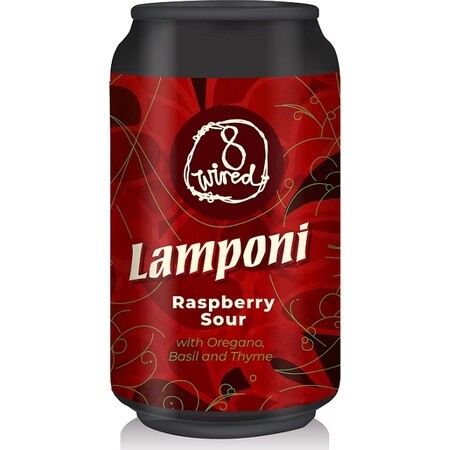 Buy New Zealand Craft Beer 8 Wired Lamponi | Buy Beer online direct