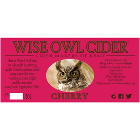 Wise Owl Cider Cherry  – Buy Cider online on EeBriaTrade.com